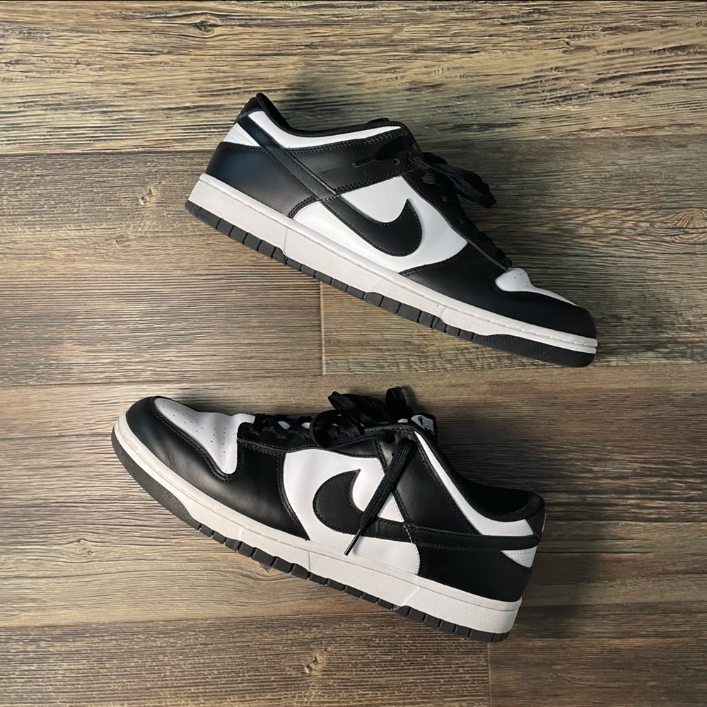 Nike Dunk Low Retro, Panda Black White, Used, Size 13, *REPLICAS*